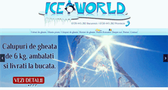 Desktop Screenshot of iceworld.ro