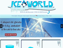 Tablet Screenshot of iceworld.ro